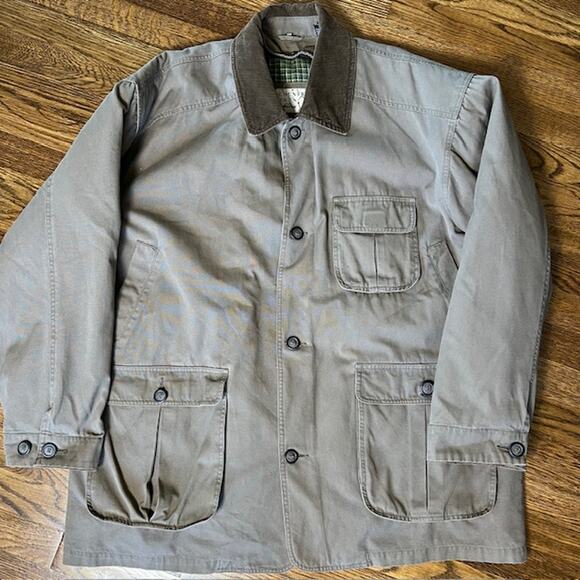 VTG 90s Country Barn by North Bay Chore Barn Coat Adult L Removable Liner Brown - Picture 1 of 10